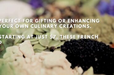 French Herbs & Gourmet Seasonings - Chez Victor Gift Ideas Series