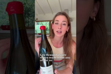 How to read a Beaujolais wine label! #winedrinkers #wine #beaujolais #frenchwine #shorts