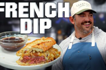 Cooking a RIDICULOUS French Dip with Cowboys Legend Zack Martin | What's For Lunch