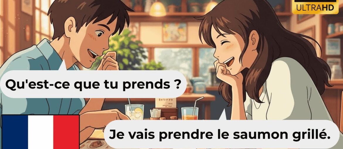 20 Minutes Talk In Restaurant | Help You Learn French Fast