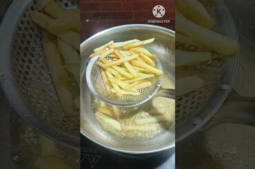 Instant french fry recipe #indiankhana #recipe
