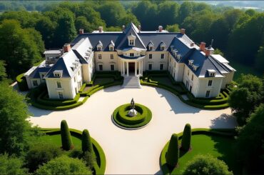 $390 Million Modern Royal European Chateau Nice, France