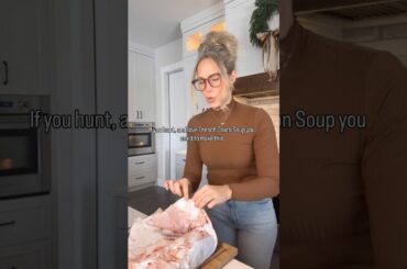 Venison French Onion Soup #cooking #dinnerrecipe #venison #wildgame #frenchonionsoup #recipe