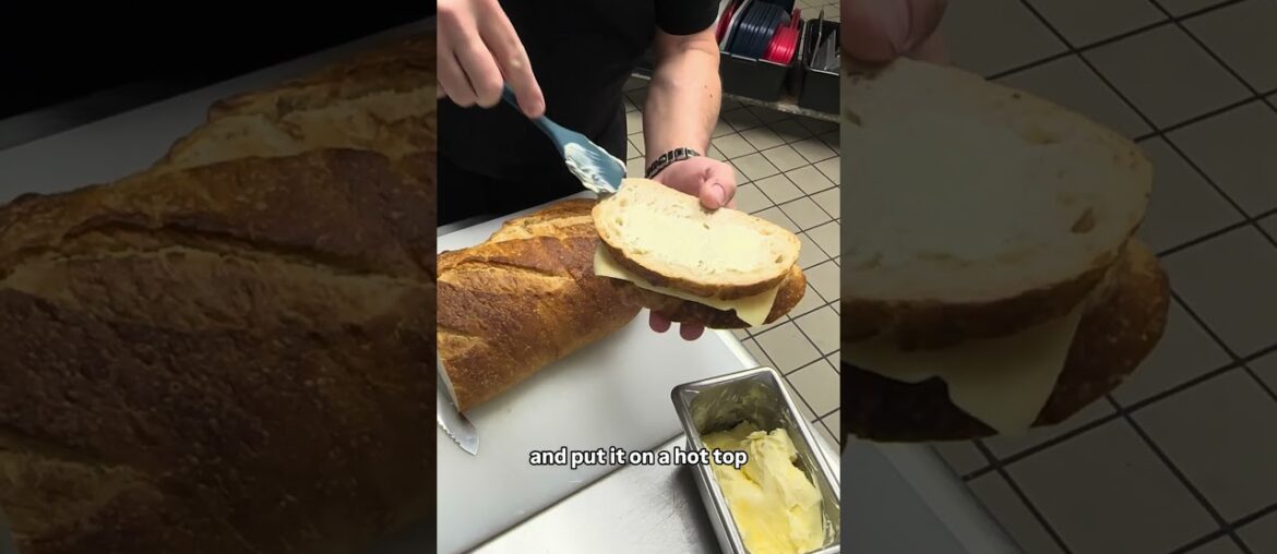 Grilled cheese the French way #chef #chefselection #food #chefsnextdoor #cooking