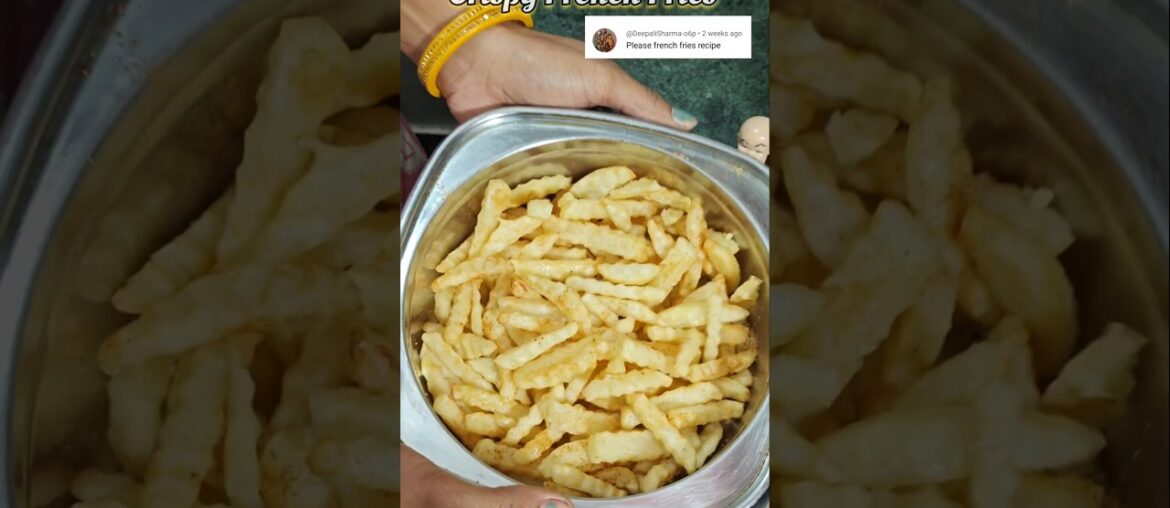 Crispy French Fries Recipe #food #fastfood #frenchfries #recipe #cooking #viral #shorts Crispy French Fries Recipe #food #fastfood #frenchfries #recipe #cooking #viral #shorts