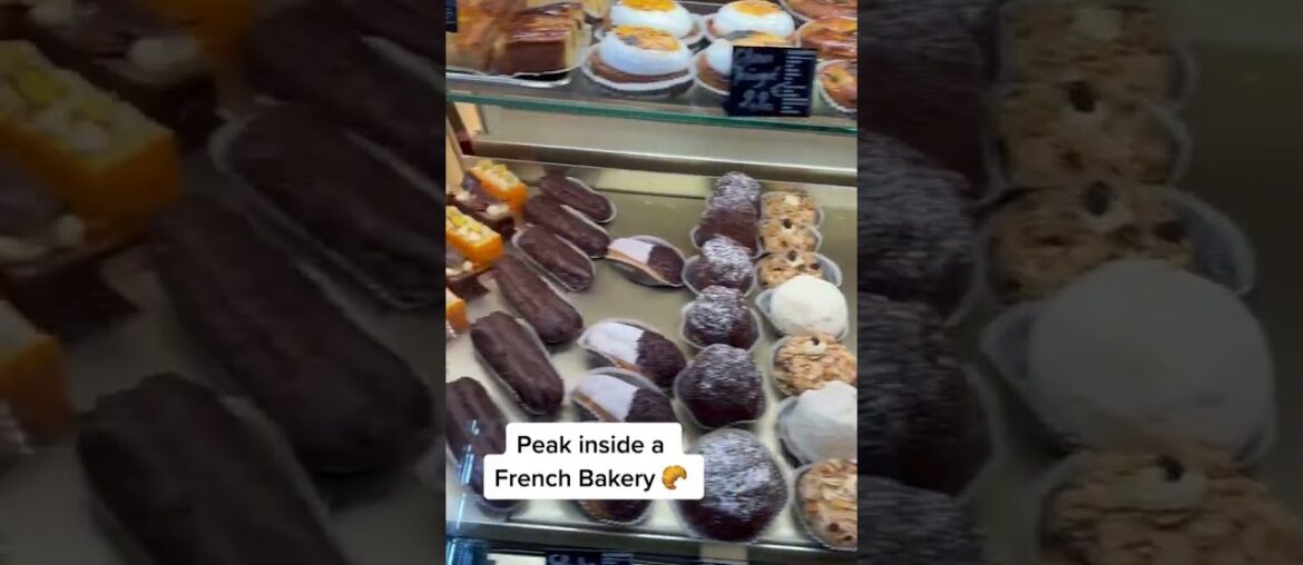 Peak Inside a French Bakery #travel #food #france