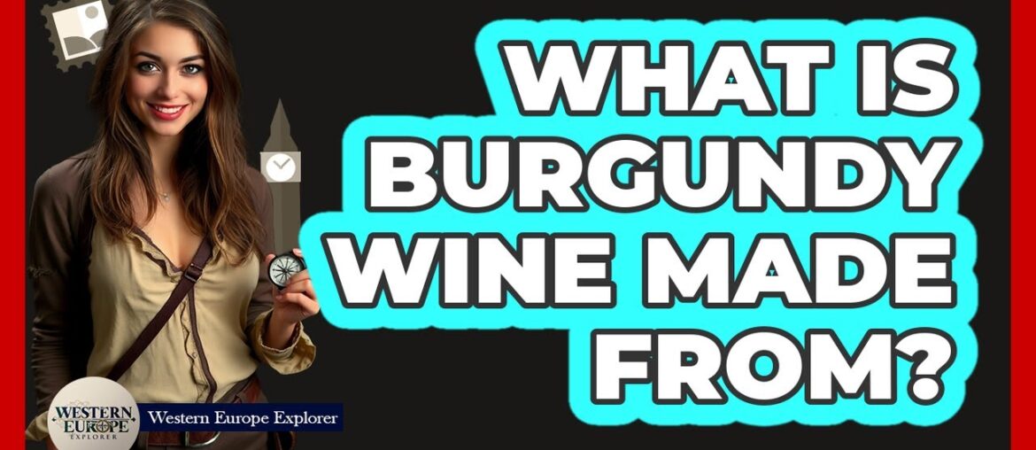 What Is Burgundy Wine Made From? What Is Burgundy Wine Made From?