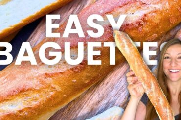 Easy French Baguette Recipe | Bake Bakery-Style Bread at Home