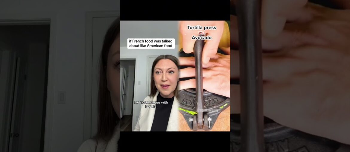 If we talked about French food like people talk about American food #usa #american #americanfood