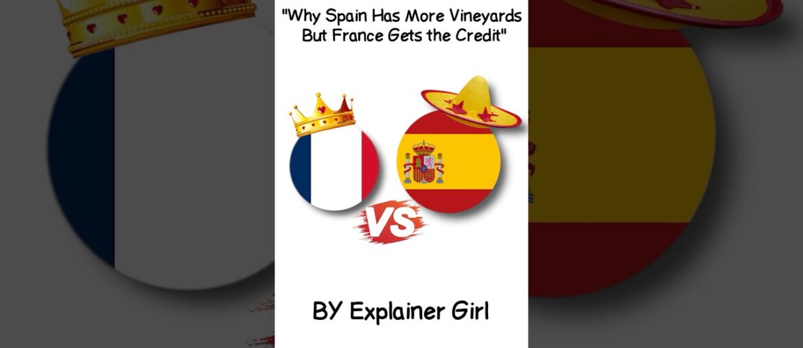 Why Spain Has More Vineyard Land But France Gets All the Credit