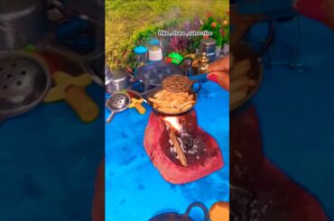 Crispy Mini French Fries | Mini Cooking #shorts #ytshorts #viral