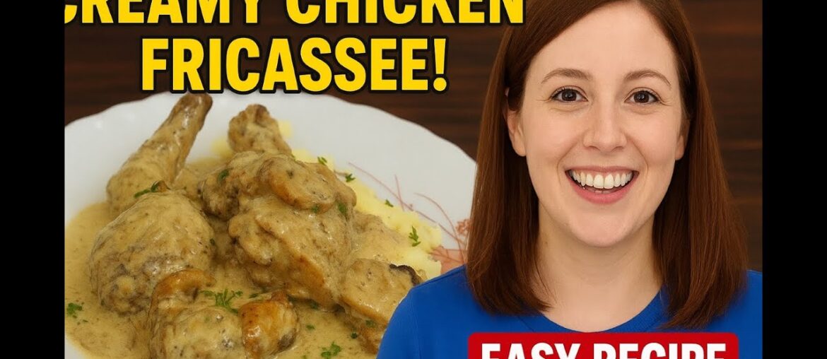 Classic Chicken Fricassee Recipe | Creamy French Chicken Stew Made Easy