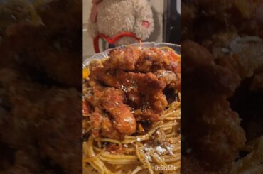 #Epic #french fry #catfish w #gourmet #spaghetti | Music: Happy HolidaysMusician: Jeff Kaale