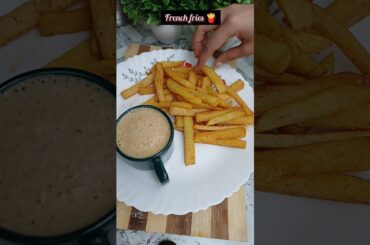 “Crispy French Fries at Home in Just 10 Minutes!” #shorts #youtubeshorts #shortsviral #recipe #food