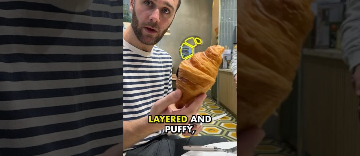 We tried 4 of the best rated croissants in Manila! Watch the full video on IG! #croissant