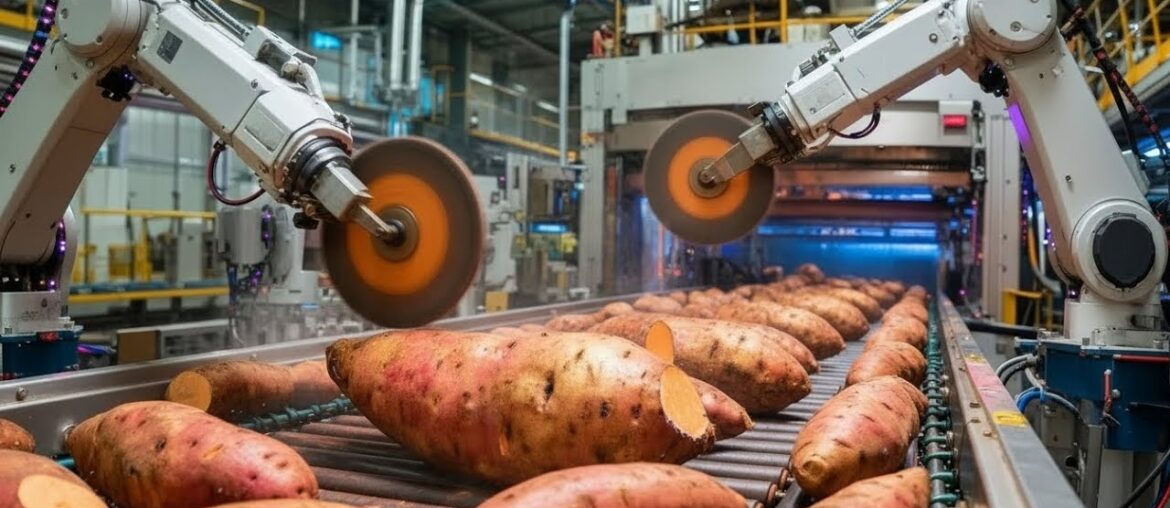 Inside a Modern Chips Production: From Farm-Fresh Roots to Crunchy Gourmet Snacks (Full Process Inside a Modern Chips Production: From Farm-Fresh Roots to Crunchy Gourmet Snacks (Full Process