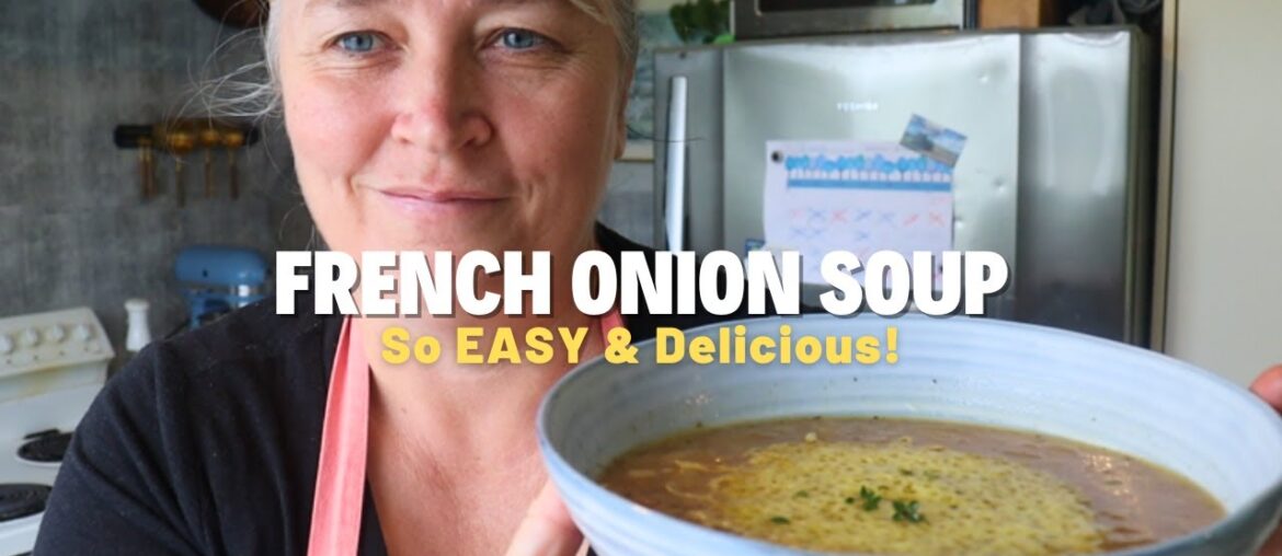 French Onion Soup with Cheese Crisp (So Good!) French Onion Soup with Cheese Crisp (So Good!)