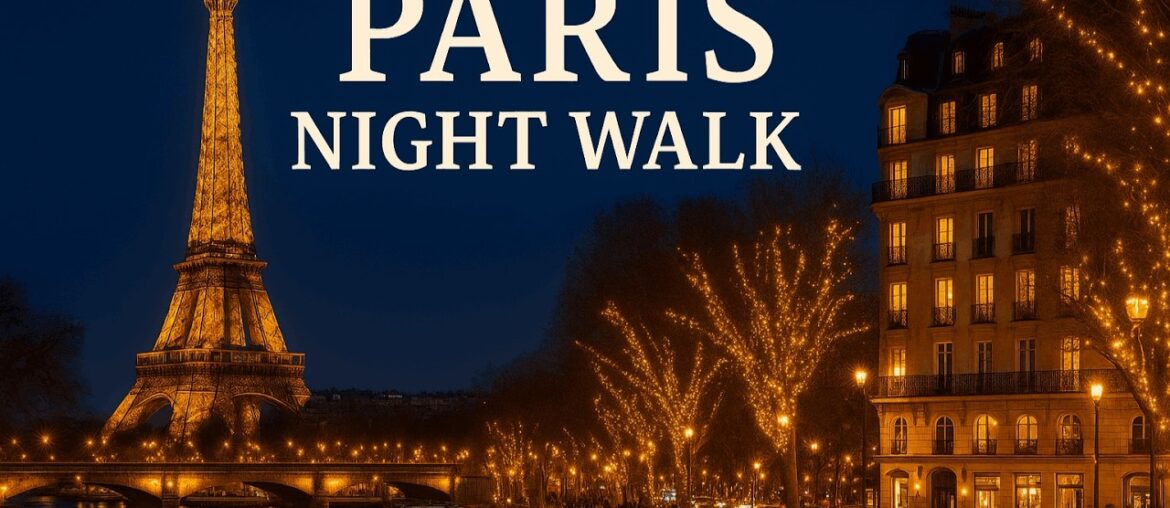 Paris Evening Walk | Holiday Lights & Magical Night Tour Through the City Paris Evening Walk | Holiday Lights & Magical Night Tour Through the City