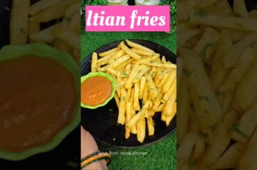 How to make Italian Fries in Easy Way #viral #trending #shortsfeed#youtube