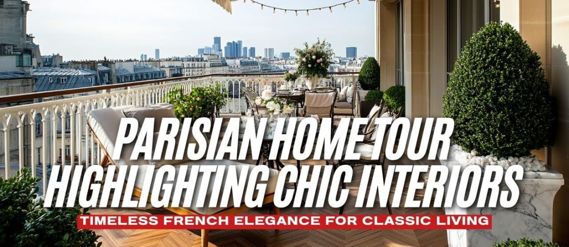 Parisian Home Tour Highlighting Chic Interiors and Timeless French Elegance for Classic Living