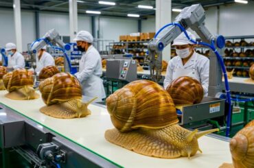 Inside a Luxury Escargot Factory: Processing Millions of Snails into Gourmet Gold (Full Process)