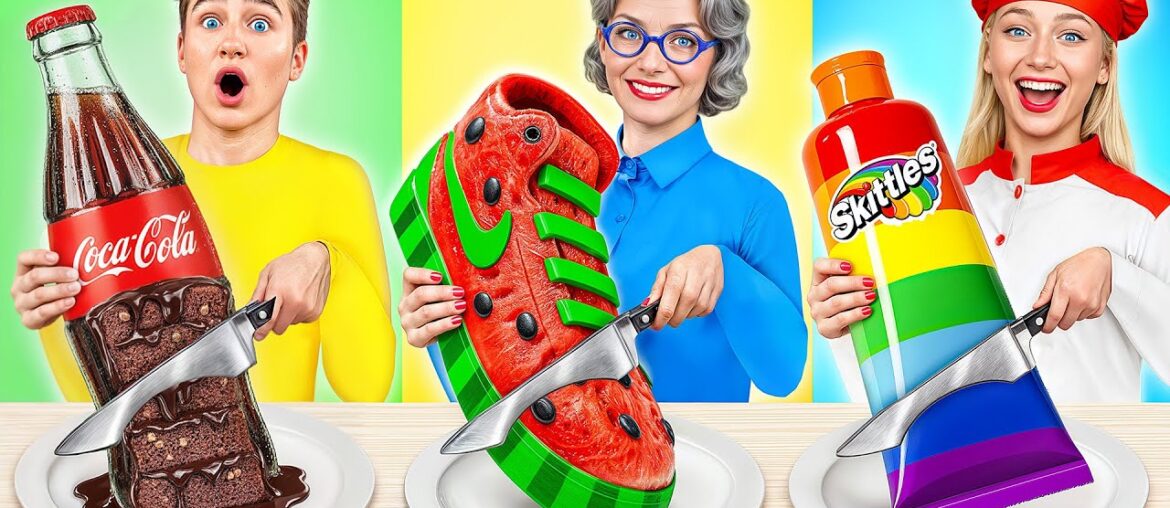 Me vs Grandma Cooking Challenge | Delicious Food Recipes by Multi DO Challenge