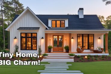 The Coziest Tiny Home Tour | French Country Elegance & Rustic Farmhouse Charm