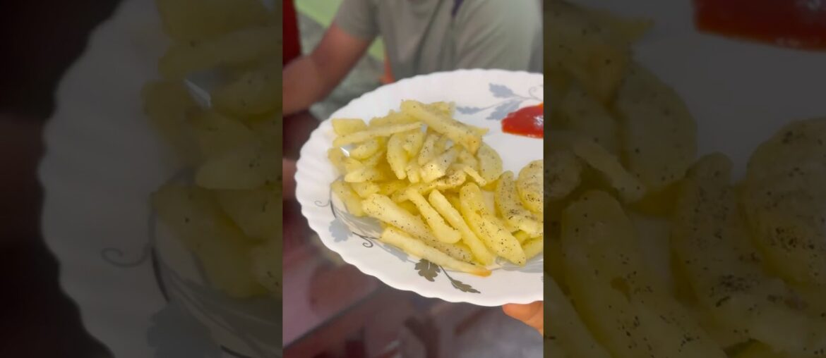 Perfect Crispy French Fries | Easy Recipe for Restaurant-Quality Fries!! #HomemadeFries #CrispyFries