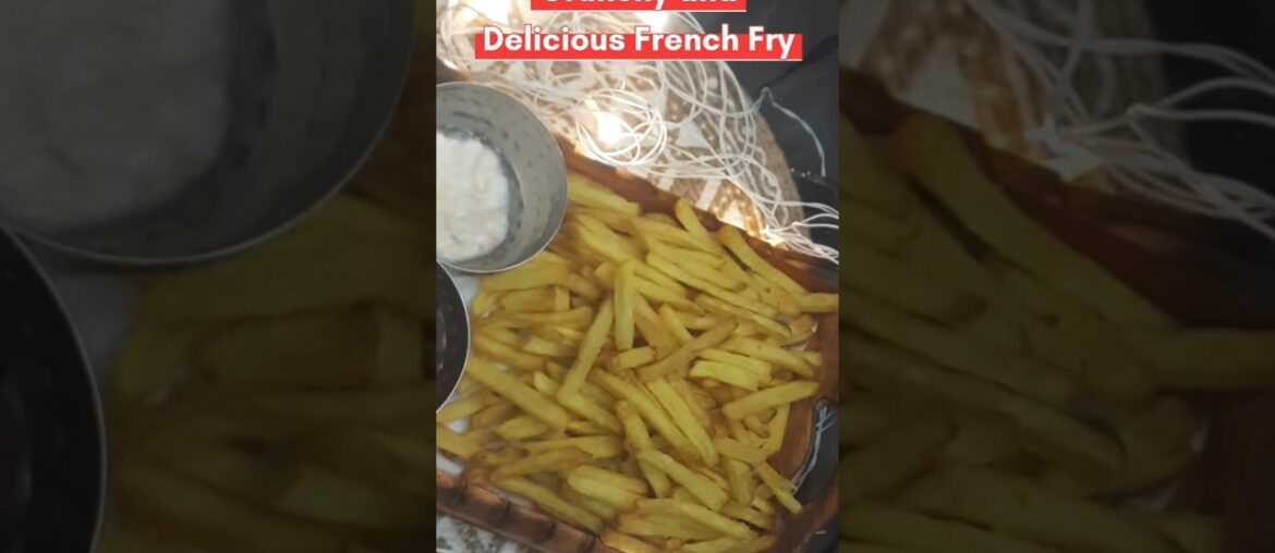 Crunchy French Fry #song #food #youtubeshorts #frenchfries #recipe #cooking