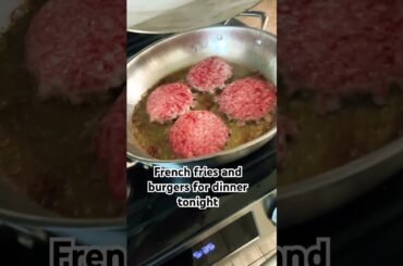 French fries and burgers for dinner tonight! Hope you enjoy. Subscribe and like for more.