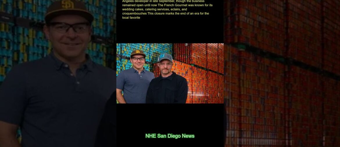 The French Gourmet, a Pacific Beach bakery and restaurant, will close on January 4th after nearly 40 The French Gourmet, a Pacific Beach bakery and restaurant, will close on January 4th after nearly 40