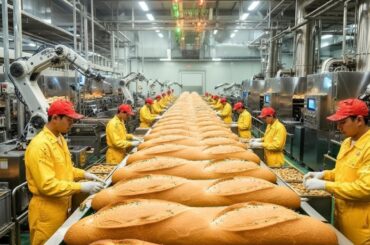 inside the French Baguettes Bread-Shell Factory From Armor Plates to Luxury Goods (Full Process)