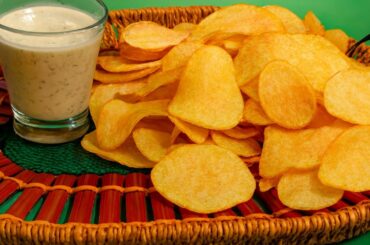 Crispy potato chips Recipe_Even Better Than French Fries!!