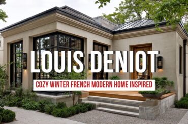 Cozy Winter French Modern Home Inspired by Jean Louis Deniot s Neutral Elegance