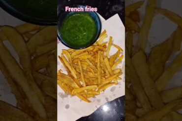 French fries #recipe #tasty #food #shortsvideo