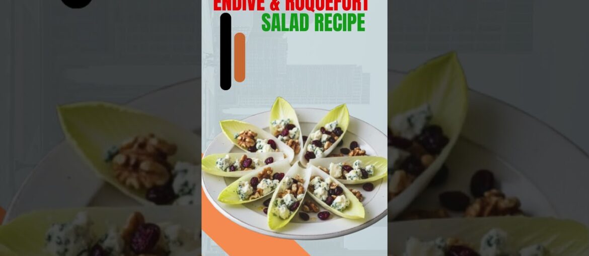 Endive & Roquefort Salad | A French Bistro Favorite