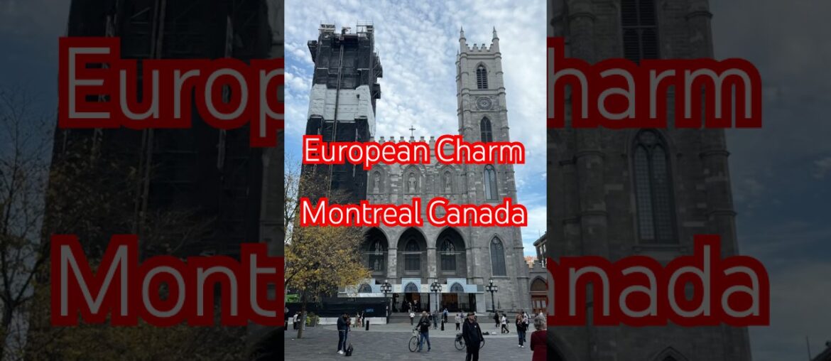 Bucket List Destination - Montreal Canada with great French cuisine #shorts