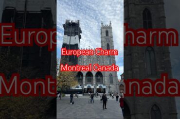 Bucket List Destination - Montreal Canada with great French cuisine #shorts