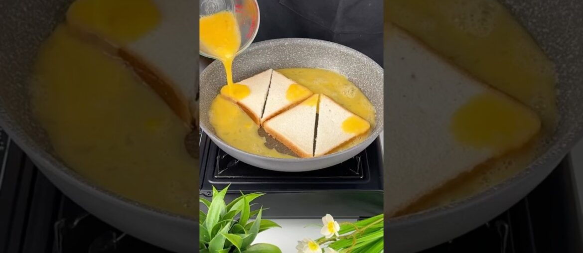 THIS METHOD FOR MAKING EGG TOAST IS SIMPLY GENIUS!