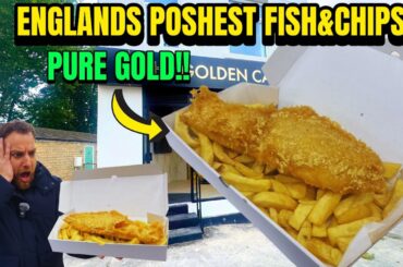 Most LUXURY Fish & Chips in The UK I Asked If I Can BUY His Shop (PURE GOLD CHIPPY!)