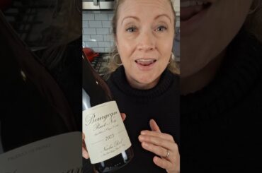 Nicolas Potel Bourgogne Pinot Noir brings French comfort and understated elegance to your evening