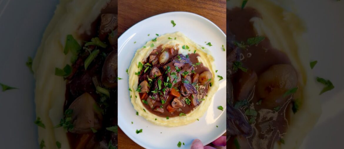 The BEST beef bourguignon #shorts