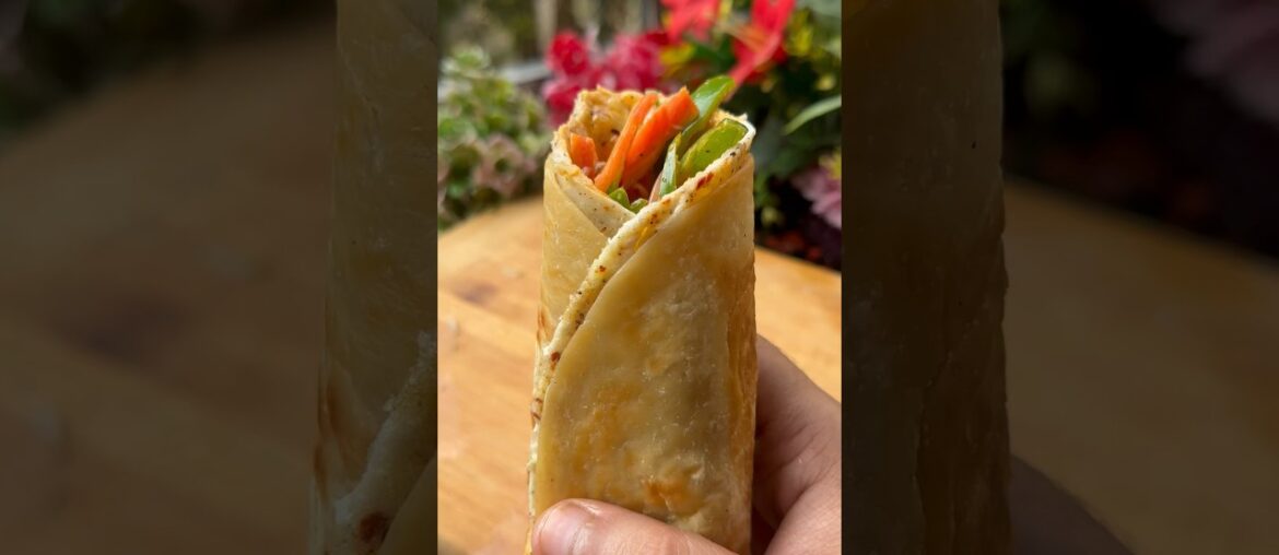 Egg Roll using Tortilla Wrap || #eggroll #recipes #wrap