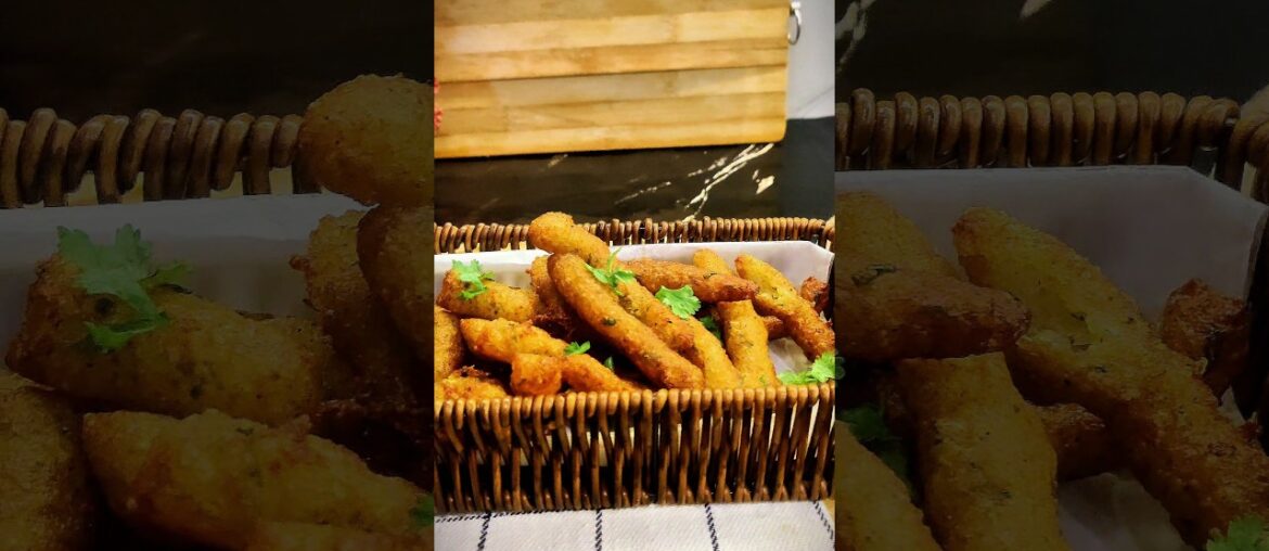 Crispy French Fries | Potato Snacks Recipe #fries #frenchfries #shorts