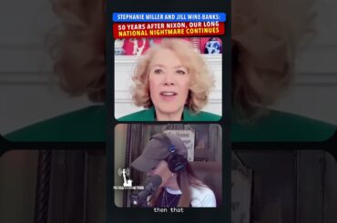 Nixon Prosecutor Jill Wine-Banks: Our National Nightmare Continues in Lawless, Unaccountable Trump