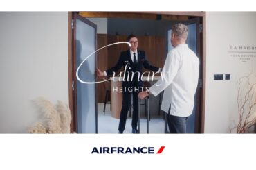 Yann Couvreur has crafted 5 five exclusive sweet delicacies for Air France