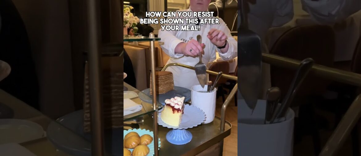 Trolley Yumcha but not so much - bougie version at The Charles French Restaurant Sydney!