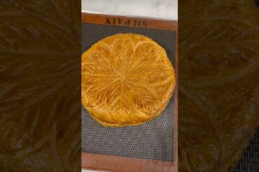 Galette des rois (King pie) French tradition so good #pastry #galette #food #yummy