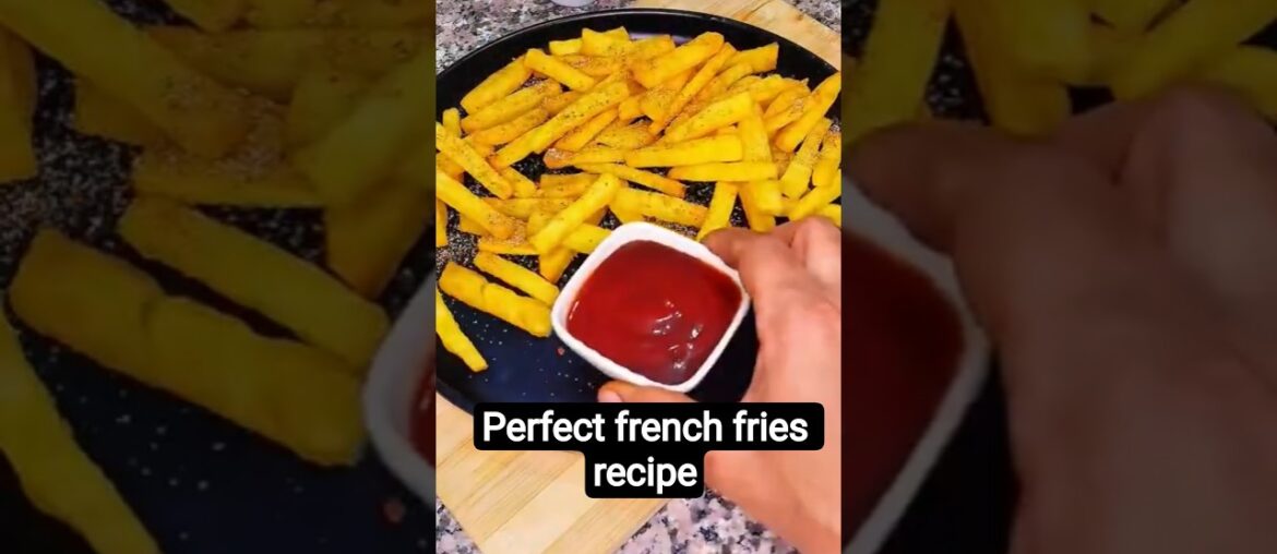 Restaurant style Crispy French Fries inspired with @Chefmichaeel #frenchfries #potatofries