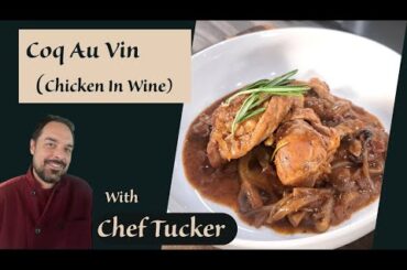 Classic Coq au Vin | French Chicken Simmered in Red Wine